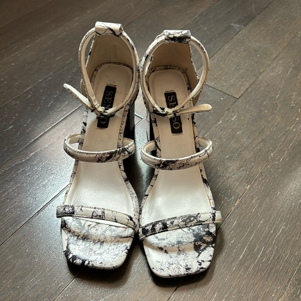 Senso Robbie sandals - marble print size 37